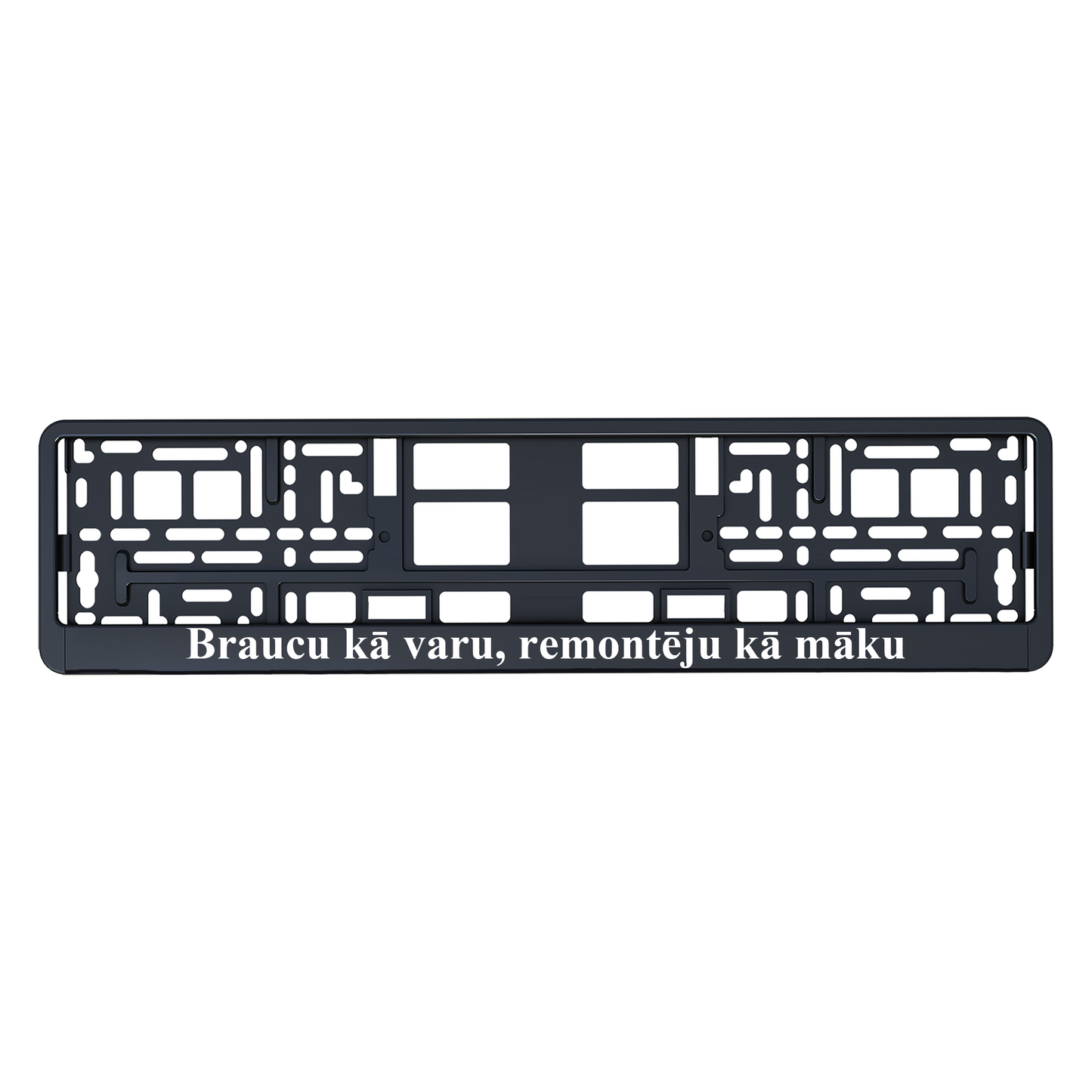 Braucu kā varu, remontēju kā māku